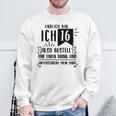 16th Birthday Party Guest Book Guest List Celebration 16 Years Sweatshirt Gifts for Old Men