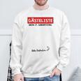 17th Birthday Party Guest Book 17 Years Man Woman Sweatshirt Gifts for Old Men