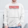 18th Birthday Guest Book Shirt Party And Celebration Idea Sweatshirt Gifts for Old Men