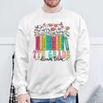 7Th Grade Dream Team Book Wildflower First Day Of School Performance Sweatshirt Gifts for Old Men 7Th Grade Dream Team Book Wildflower First Day Of School Performance Sweatshirt Gifts for Old Men