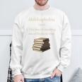 Abibliophobia Definition Book Lover Premium Tri-Blend Sweatshirt Gifts for Old Men
