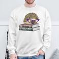 Adorable Hedgehog Book Nerd Tee Shirt Sweatshirt Gifts for Old Men