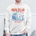 Anti Social Book Club Romance Reader Introverted Bookish Sweatshirt Gifts for Old Men Anti Social Book Club Romance Reader Introverted Bookish Sweatshirt Gifts for Old Men