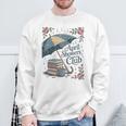 April Showers Book Club Spring Peonies Cozy Hygge Reader Sweatshirt Gifts for Old Men April Showers Book Club Spring Peonies Cozy Hygge Reader Sweatshirt Gifts for Old Men