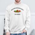 Archaeolibrariologist I Dig Books Witty Unique Play On Words Sweatshirt Gifts for Old Men