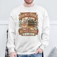 Baking Books Vintage Because Murder Is Illegal Aesthetic Sweatshirt Gifts for Old Men Baking Books Vintage Because Murder Is Illegal Aesthetic Sweatshirt Gifts for Old Men