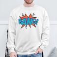 Bang Comic Book Sound Effect Bubble Graphic Tee Shirt Sweatshirt Gifts for Old Men
