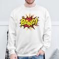BANG Pop Art Comic Book Speech Bubbles Street Graffiti Art Sweatshirt Gifts for Old Men BANG Pop Art Comic Book Speech Bubbles Street Graffiti Art Sweatshirt Gifts for Old Men