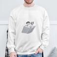 Some Of My Best Friends Are Fictional Book Lover Nerd Premium Tri-Blend Sweatshirt Gifts for Old Men