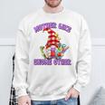 Best Teacher Grandma Gnome With Books For Teacher Mom Saying Sweatshirt Gifts for Old Men