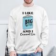 Big Books Sweatshirt Gifts for Old Men