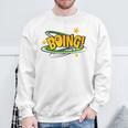 BOING Pop Art Comic Book Speech Bubbles Street Graffiti Art Sweatshirt Gifts for Old Men