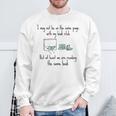 Same Book Club Different Page For Book Clubs Sweatshirt Gifts for Old Men