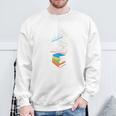 A Book A Day Keeps Reality Away Literature Reading Sweatshirt Gifts for Old Men