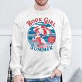 Book Girl Summer Women Retro Bookish Vacation Reader Sweatshirt Gifts for Old Men Book Girl Summer Women Retro Bookish Vacation Reader Sweatshirt Gifts for Old Men