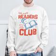Book Late Night Readers Club Bookish Bookworm Reading Premium Tri-Blend Sweatshirt Gifts for Old Men