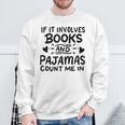 Book Lover -Adults Grey Cotton Polyester Modern Crew Neck Short Sleeve Sweatshirt Gifts for Old Men