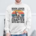 Book Lover Golden Retriever Mom Just One More Chapter Sweatshirt Gifts for Old Men Book Lover Golden Retriever Mom Just One More Chapter Sweatshirt Gifts for Old Men