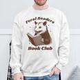 Book Lover Opossum Bookish Reader Feral Readers Book Club Sweatshirt Gifts for Old Men Book Lover Opossum Bookish Reader Feral Readers Book Club Sweatshirt Gifts for Old Men