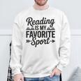 Book Lover Saying Humor Reading Is My Favorite Sport Sweatshirt Gifts for Old Men Book Lover Saying Humor Reading Is My Favorite Sport Sweatshirt Gifts for Old Men