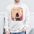 Book Lovers Covering Our Faces Sweatshirt Gifts for Old Men