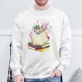 Book Lovers Wildflowers Books Reading Cute Floral Readers Sweatshirt Gifts for Old Men Book Lovers Wildflowers Books Reading Cute Floral Readers Sweatshirt Gifts for Old Men