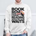 Book Mom Dog Lover Reading While My Dog Waits Premium Tri-Blend Sweatshirt Gifts for Old Men Book Mom Dog Lover Reading While My Dog Waits Premium Tri-Blend Sweatshirt Gifts for Old Men