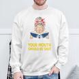 If My Book Is Open Reader Premium Tri-Blend Sweatshirt Gifts for Old Men