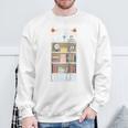 Book Reading If Found Please Return To Library Raglan Baseball Tee Sweatshirt Gifts for Old Men