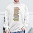 Book Trope Reader Romance Reading Bookish Tropes Lover Sweatshirt Gifts for Old Men