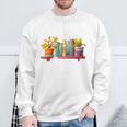 Booked Every Weekend Pun Book Lover Book Nerd Reading Premium Tri-Blend Sweatshirt Gifts for Old Men