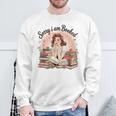 My Weekend Is Booked Reading Read Books Reader Nerd Sweatshirt Gifts for Old Men
