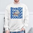 Bookish Fun Inspiring Women Reading Books Sweatshirt Gifts for Old Men
