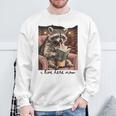 Bookish Mom Raccoon I Live Here Now Library Book Lover Sweatshirt Gifts for Old Men Bookish Mom Raccoon I Live Here Now Library Book Lover Sweatshirt Gifts for Old Men