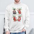 Bookmas Christmas Book Tree Shirt Socks Bookworm Sweatshirt Gifts for Old Men