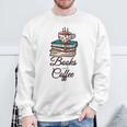 Books And Coffee Sweatshirt Gifts for Old Men