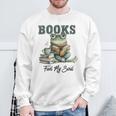 Books Fuel My Soul Sweatshirt Gifts for Old Men
