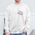 Books Lovers Just A Girl Who Loves Reading Book Worm Kids Sweatshirt Gifts for Old Men