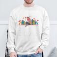 Bookworm Book Just A Girl Who Loves Books Sweatshirt Gifts for Old Men