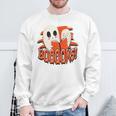 BOOOOKS Halloween Author Reading Of History Books Sweatshirt Gifts for Old Men BOOOOKS Halloween Author Reading Of History Books Sweatshirt Gifts for Old Men