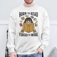 Born To Read Forced To Work Reading Book Lover Sweatshirt Gifts for Old Men Born To Read Forced To Work Reading Book Lover Sweatshirt Gifts for Old Men