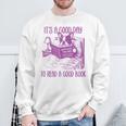 Boston Terrier Reading Book Good Day To Read a Book Sweatshirt Gifts for Old Men Boston Terrier Reading Book Good Day To Read a Book Sweatshirt Gifts for Old Men