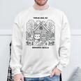 Cat Colouring Book Drawing Painting Art Sweatshirt Gifts for Old Men Cat Colouring Book Drawing Painting Art Sweatshirt Gifts for Old Men