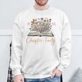 Chapter Forty 1986 40th Birthday Wildflower Book 40 Year Old Sweatshirt Gifts for Old Men