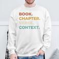 Christian Bible Study Book Chapter Verse Context Scripture Premium Tri-Blend Sweatshirt Gifts for Old Men