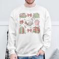 Christmas Book Lover Reading Reader Men Women Kids Xmas Sweatshirt Gifts for Old Men Christmas Book Lover Reading Reader Men Women Kids Xmas Sweatshirt Gifts for Old Men