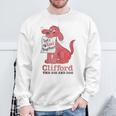 Clifford The Big Red Dog Let's Read Together Vintage Book Sweatshirt Gifts for Old Men