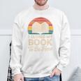 I Closed My Book To Be Here Reading Premium Tri-Blend Sweatshirt Gifts for Old Men I Closed My Book To Be Here Reading Premium Tri-Blend Sweatshirt Gifts for Old Men
