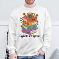 Coffee & Book Lover Reader Mexican Spanish Cafecito & Libros Sweatshirt Gifts for Old Men Coffee & Book Lover Reader Mexican Spanish Cafecito & Libros Sweatshirt Gifts for Old Men