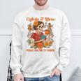 Coffee & Reading Book Lover Mexican Latina Cafecito & Libros Sweatshirt Gifts for Old Men Coffee & Reading Book Lover Mexican Latina Cafecito & Libros Sweatshirt Gifts for Old Men